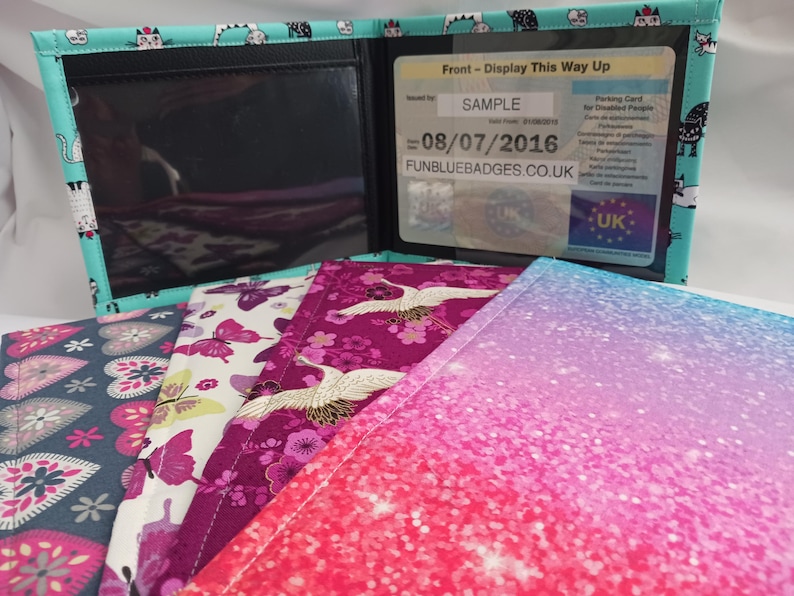 Disabled blue badge holders multicolored SPARKLE EFFECT image 6