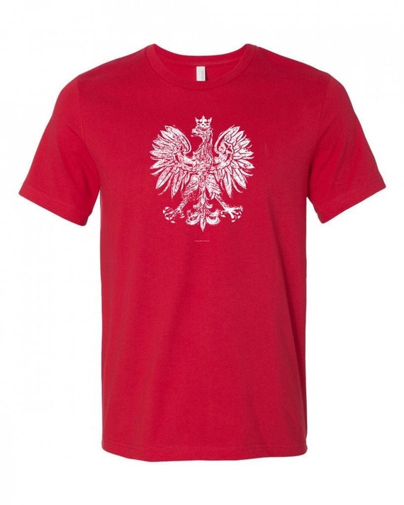 Poland T-Shirt Vintage Polish Eagle Tee Shirt Poland T-Shirt Vintage Polish Eagle Tee Shirt