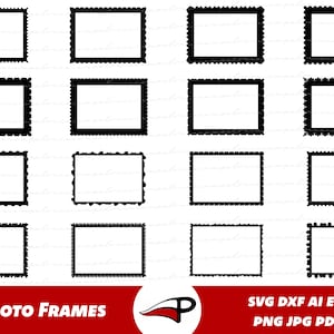 Bilderrahmen SVG Bundle, 5x7 Fotografie Rahmen PNG Pack, Portrait Rahmen Clipart, Bilderrahmen svg, Glowforge Frames