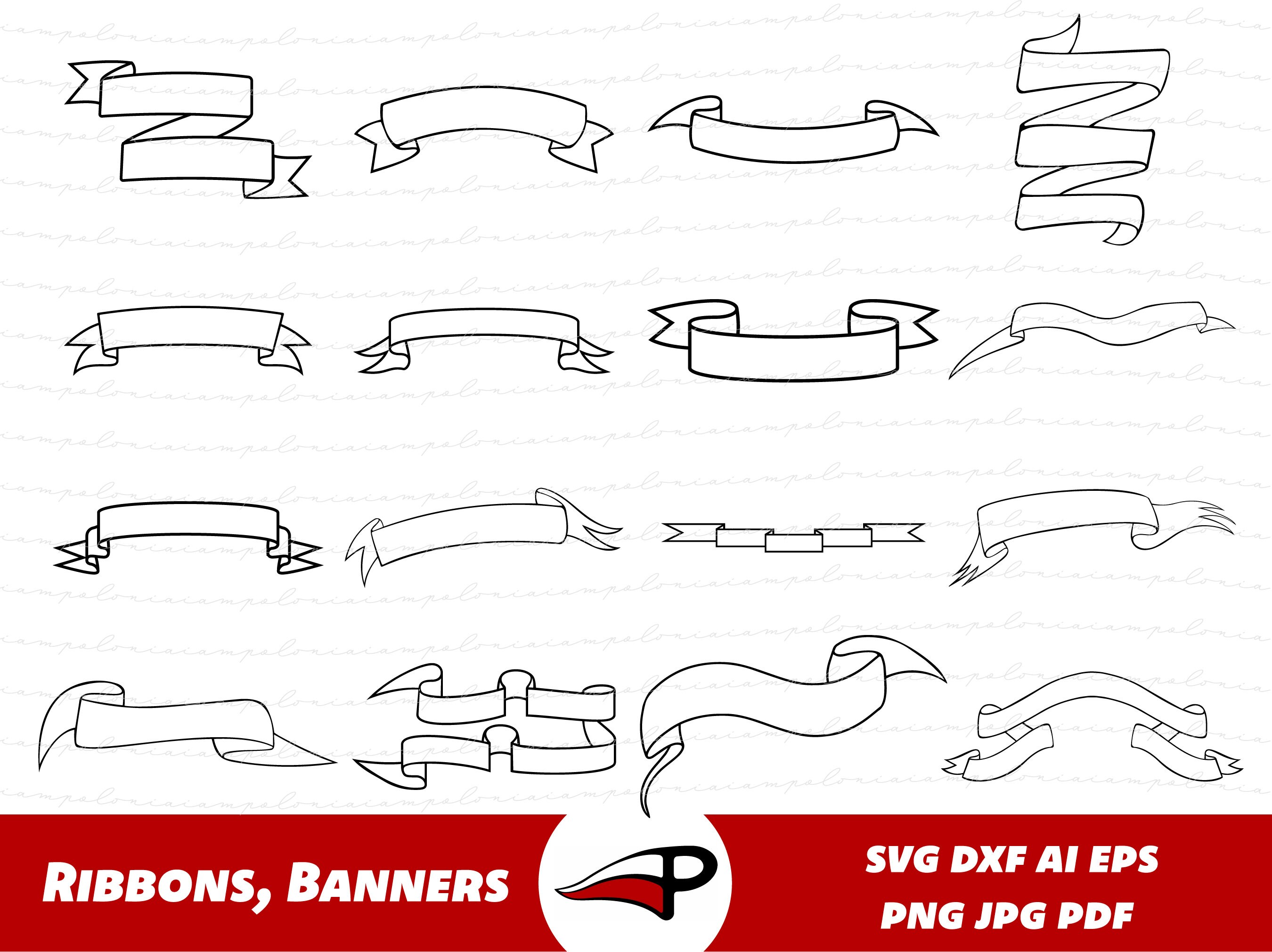 Scroll SVG Ribbon Banner Png Flag Clipart Text Box Svg Etsy Australia