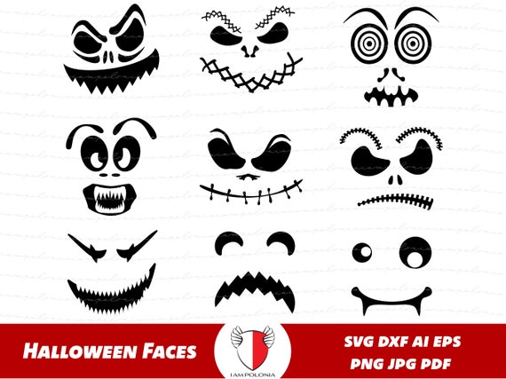 Free Scary Face Vector - Download in Illustrator, EPS, SVG, JPG, PNG