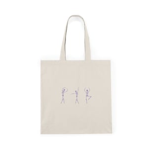 Sac fourre-tout squelette dansant