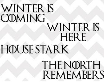 Arya Mvp Svg Game Of Thrones Svg Winter Is Coming Svg House Etsy
