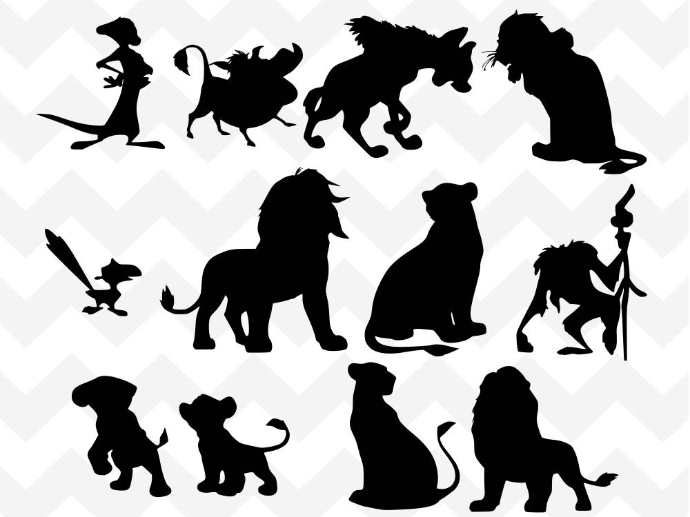 Download Disney Bundle SVG Lion King SVG Simba svg Scar svg Timon ...