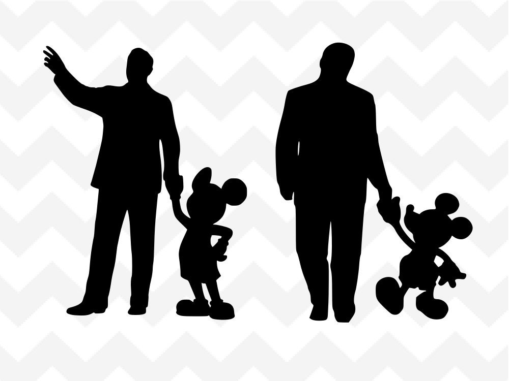 Download Walt and Mickey SVG Mickey Mouse Walt Disney Disney SVG | Etsy