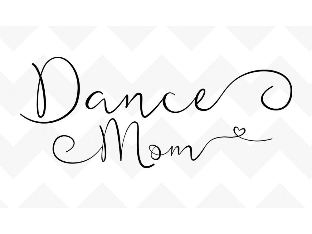 Download Dance Mom SVG Dance SVG files Dance svg Cutting Files | Etsy