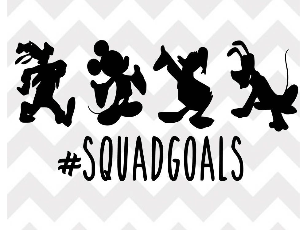 Download Disney Squad Goals svg Disney Mickey Squad Mickey Mouse | Etsy