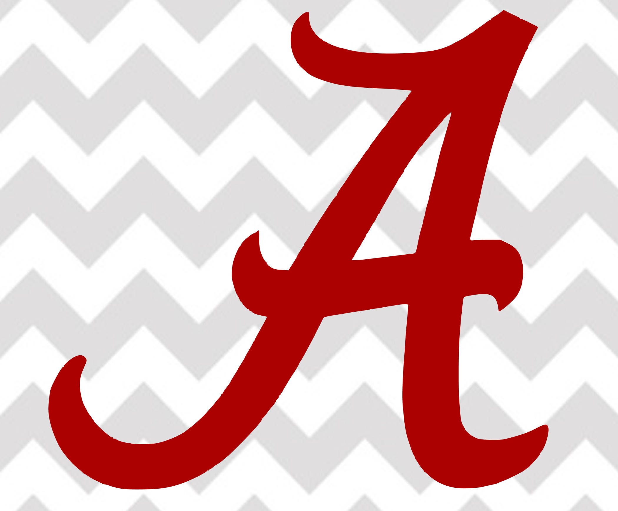 Alabama Football Logo SVG