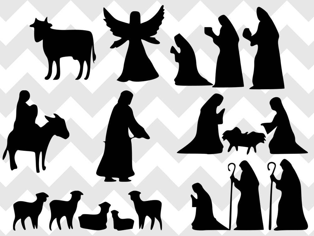 Download christmas svg nativity scene nativity svg christmas bundle ...