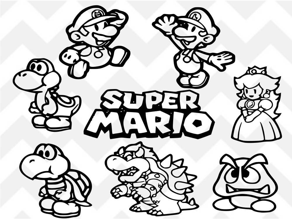 Free Free 64 Super Mario Bros Svg Free SVG PNG EPS DXF File