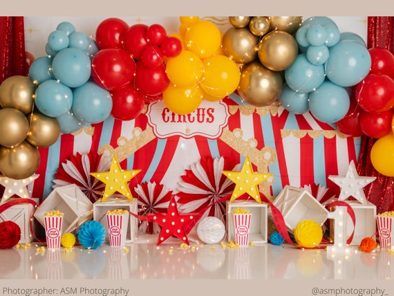 Come One Come All Balloon Garland Kit Circus Birthday Party