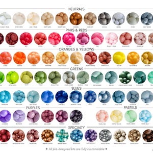 Custom Balloon Arch Kit | DIY Balloon Garland, Baby Shower, Bridal Shower, Bachelorette Party, Wedding Balloons, First Birthday