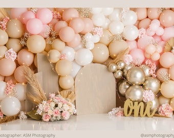 Blush Beige Balloon Arch Kit | Neutral Boho Garland, Baby Shower, Bridal Shower, Birthday Decor