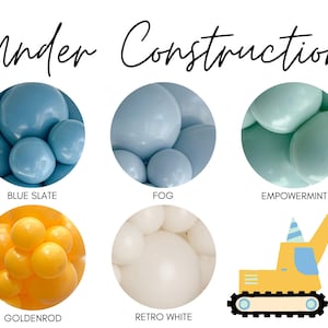 Under Construction Biodegradable Balloons / Construction