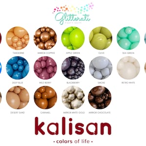Kalisan Professional Latex Balloons | Balloon Arch, Party Balloons, Custom Balloons, DIY Balloon Decor, Globos 5&quot;, 11&quot;, 17&quot;, 24&quot;, Birthday