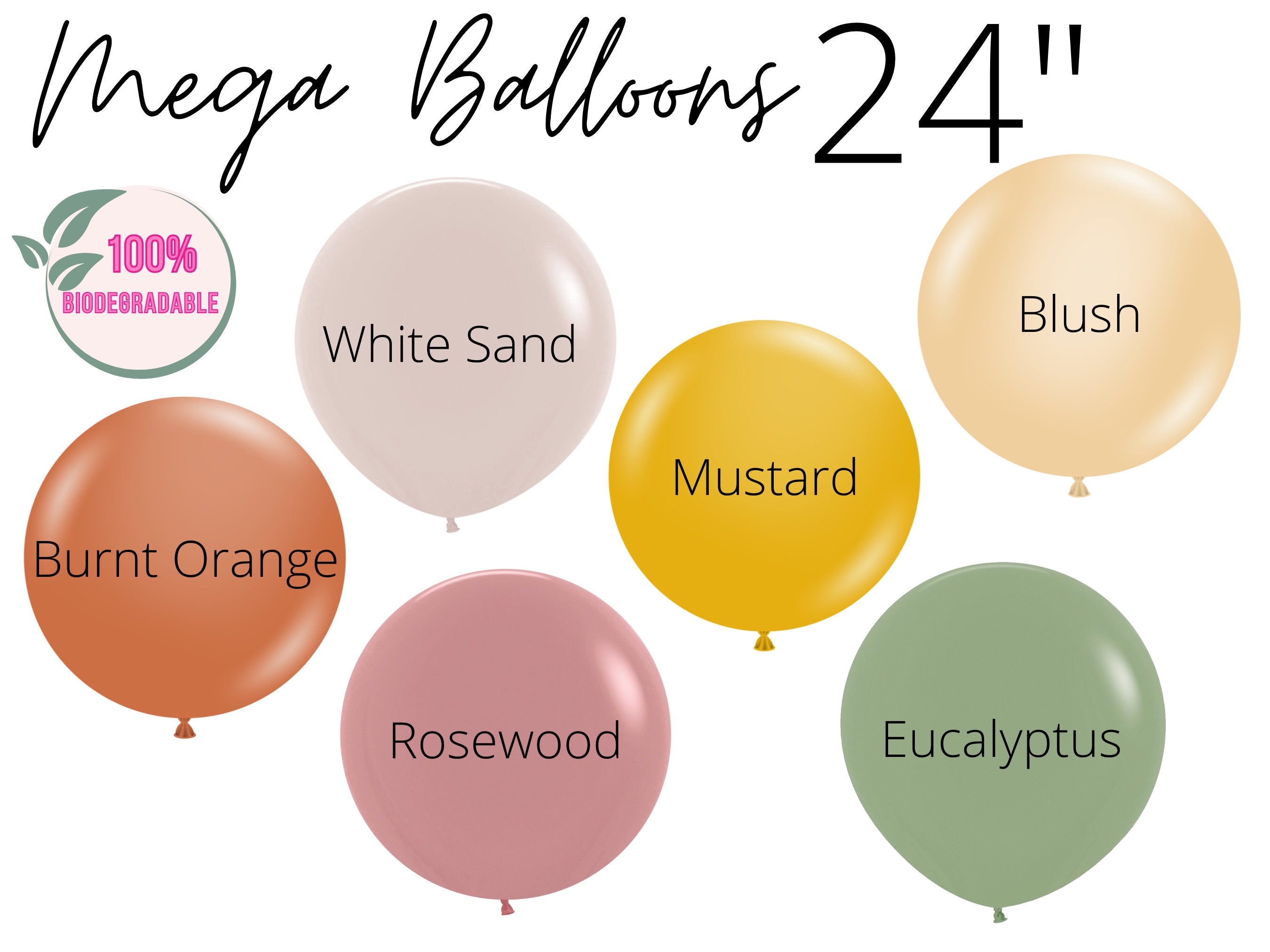 Ballon rose bonbon pastel mat