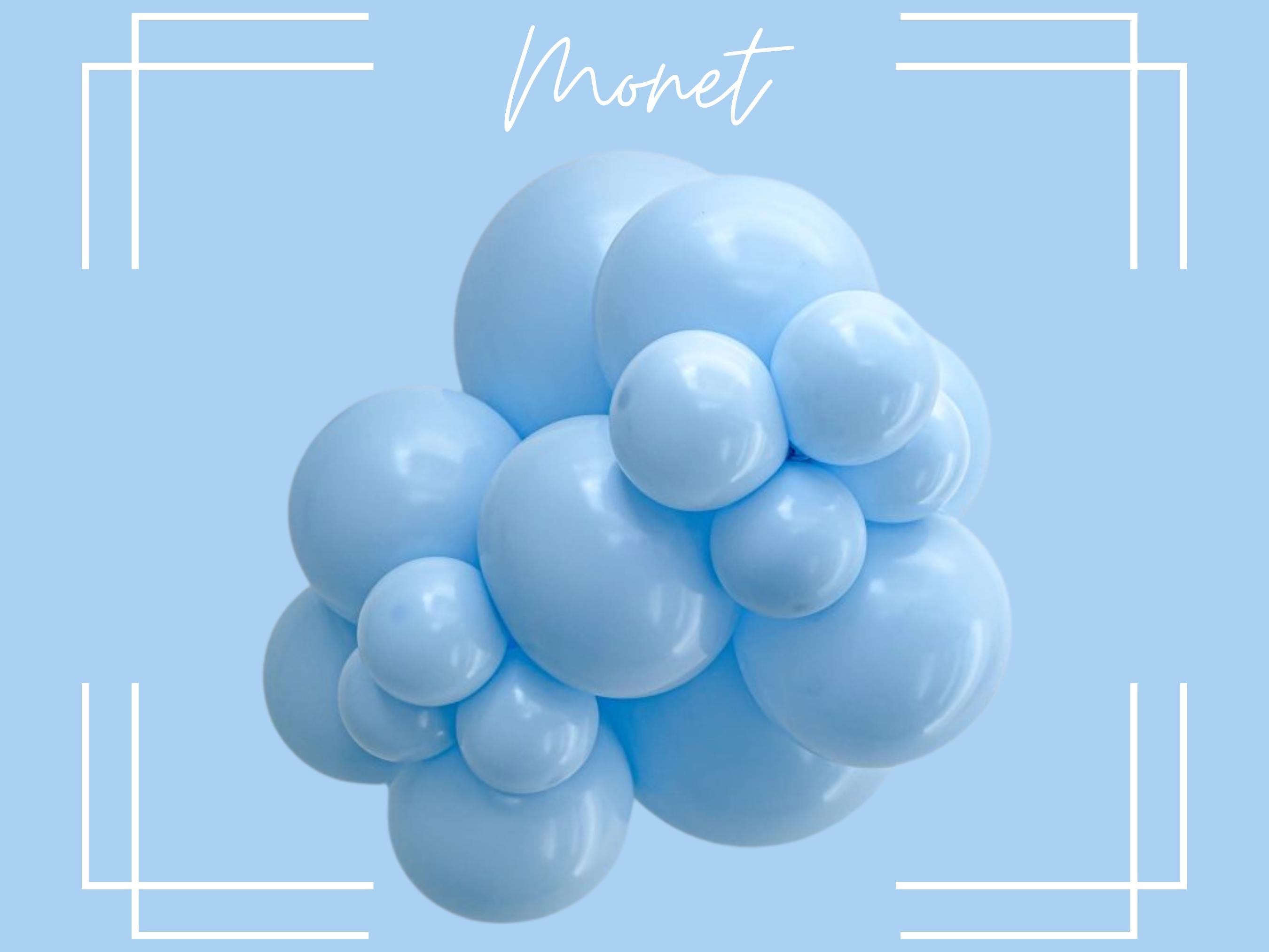 Monet Tuftex Balloons | Monet Blue Biodegradable Balloon, Light