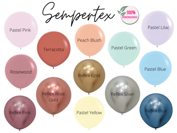 Sempertex Professional Balloons Reflex Gold Betallic Balloons