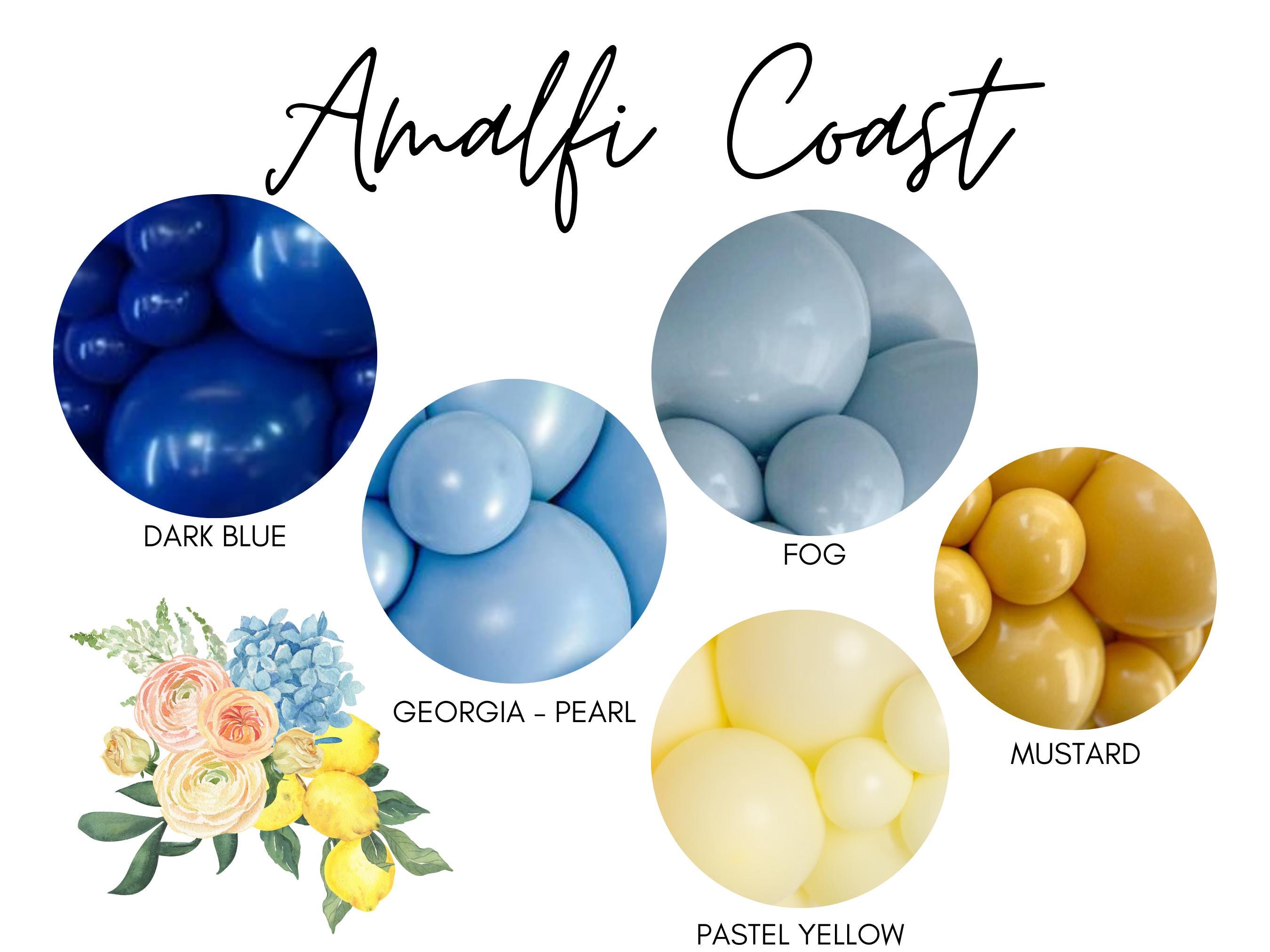 Amalfi Coast Biodegradable Latex Balloons / Lemon Bridal Shower ...