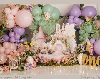 Garden Fairy Balloon Arch Kit | Fairy Garden Party, Fairy First Birthday, Enchanted Pixie Forest, Wildflower Birthday, Fairy Princess Party