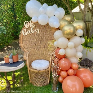 Desert Boho Balloon Garland Kit / Boho Balloon Arch Kit, Terracotta Bridal Shower, Burnt Orange Party Decor, Boho Baby Shower, Earthy Decor
