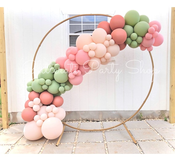 White Sand Gold Balloon Garland Kit, Birthday Decorations for Women Men,  Matte White Beige Gold Neutral Balloons with Banner Tablecloth Fringe  Curtain