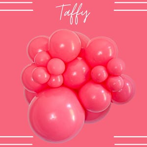Taffy Tuftex Balloons | Taffy Pink Biodegradable Latex Balloons, Rose Pink Party Balloons, Tuftex Wholesale, Glitterati Party Shop, USA