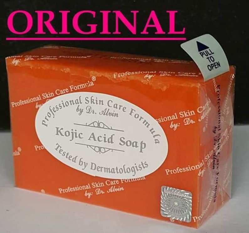 Dr. Alvin Kojic Acid Soap Acne Pimples Dark Spot Micro Peeling Etsy