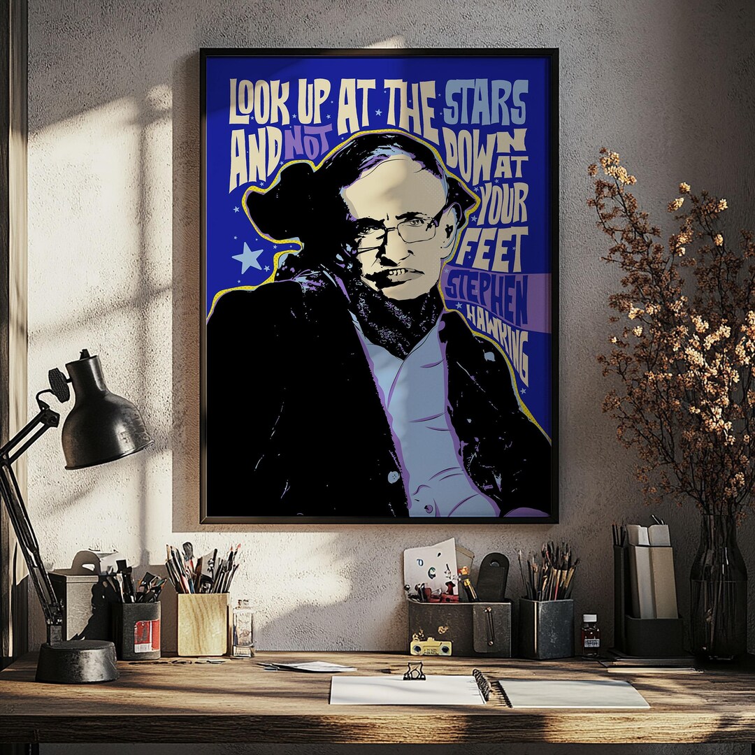 Pop Art Quote Portrait | Inspirational | Gift | UNFRAMED - Etsy