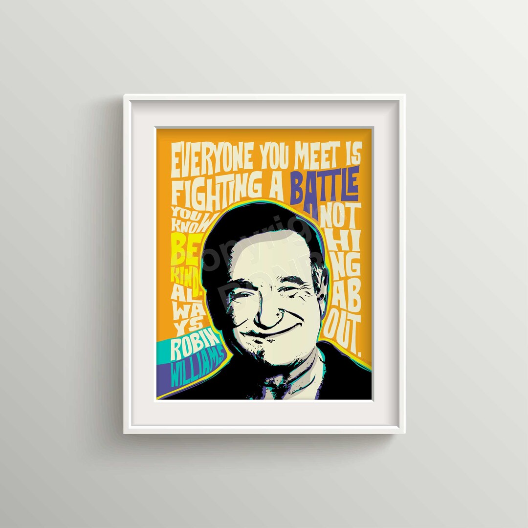 Pop Art Icon Portrait – Inspirational Quote Print – Bold Wall Art - Etsy