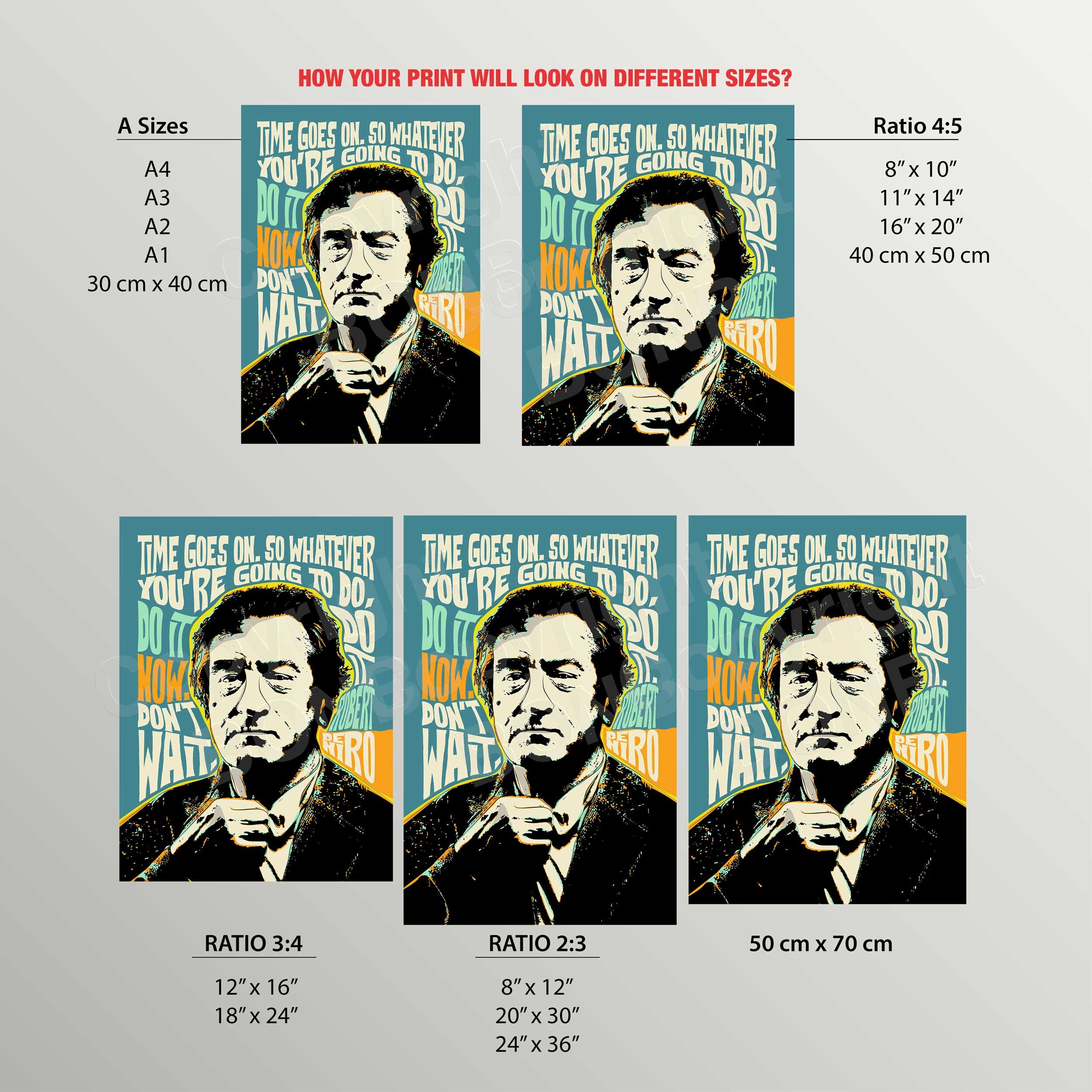 Pop Art Style Portrait of Famous Icons and Their Inspirational Quotes ...