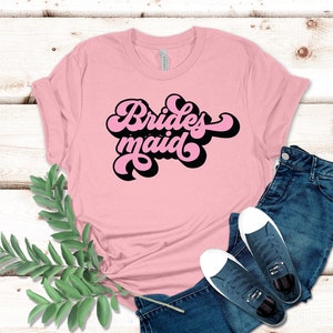 Bridesmaids Shirt, Bridesmaid Custom Tshirts, Wedding Custom Shirts, Maid Of Honor Shirt, Bridesmaid Gift,Bridal Party Shirts, Bride&#39;s Babes