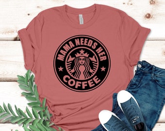 Chemise café maman a besoin d'elle, chemise amateurs de café, chemise café amour