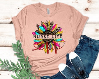 Nursing Shirt, Registered Nurse, New Future Nurse Gift Idea, Nursing School Student Grad, RN LPN, Nurse Life, Nurse, Healthcare Shirt, 3