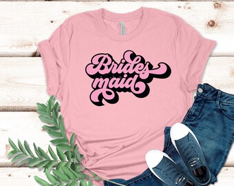 Retro Braut Shirt, Braut Babe Shirt, Retro Babe Shirt, Brautparty Shirt, Verlobung Shirt, Bachelorette Party Shirts, Brautjungfer Shirts