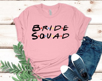 Friends Bachelorette Party Shirts, I'm The Bride Shirt, I Do Crew, Maid of Honor, Bridesmaid Shirt, Friends Theme Party, The One Where,Bride