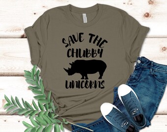 Save The Chubby Unicorns Shirt