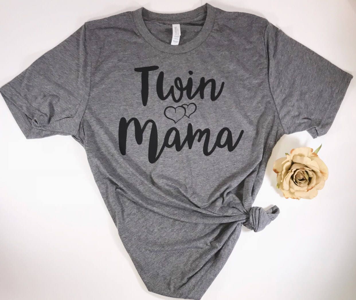 Twin Mom T-Shirt Twin Mama Shirt Mom of Twins Shirt Gift | Etsy