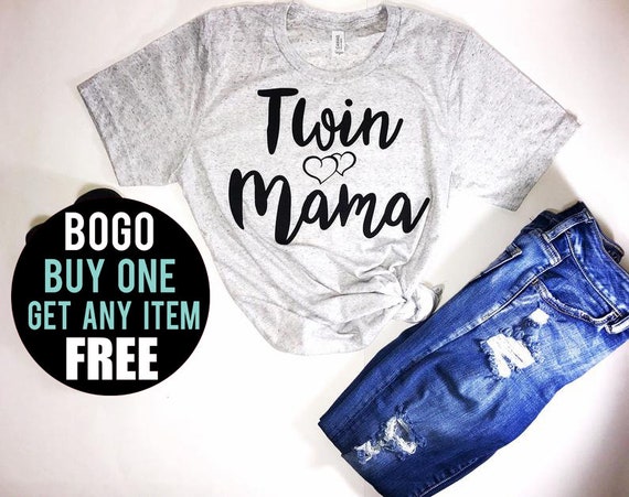 twin mum t shirt