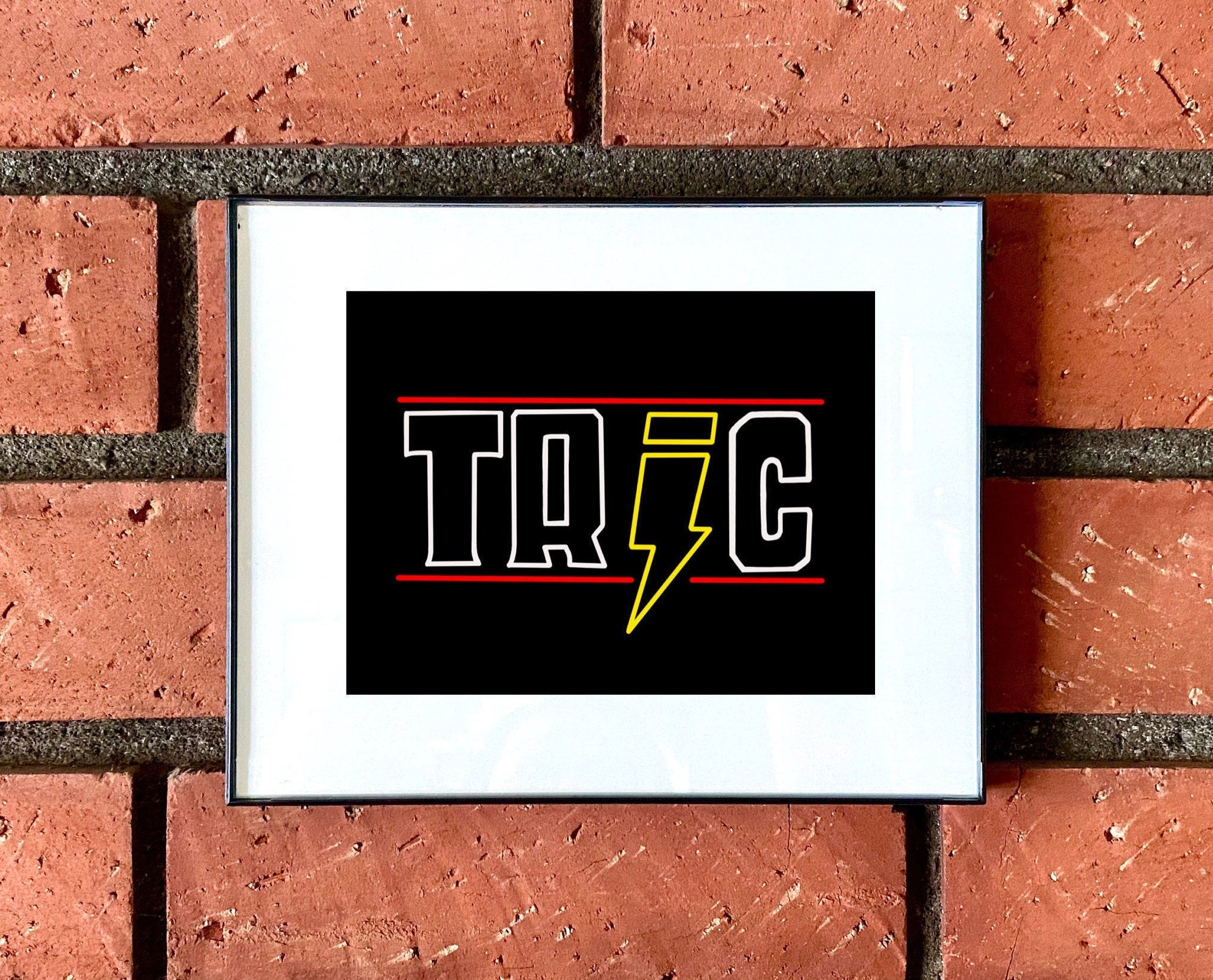 One Tree Hill TRIC Art Print Wall Office Decor Etsy