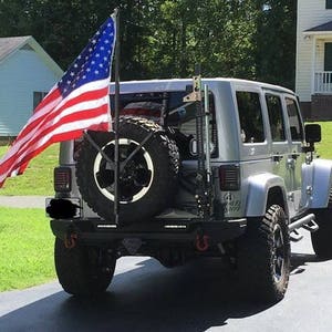 Original Freedom Flyer (to be Shipped UPS) Jeep flagpole tire