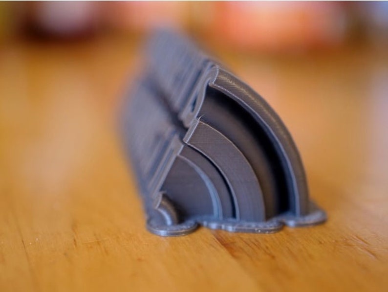 3D Printed Sweeping Name Plate Etsy