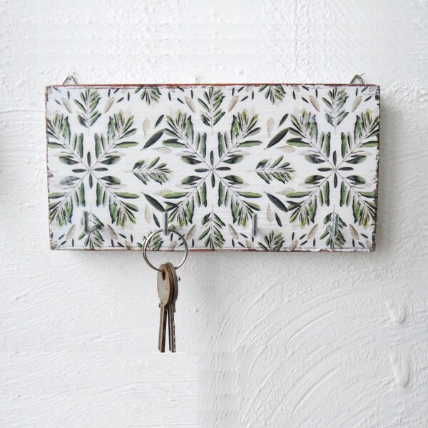 Green Key Holder Etsy