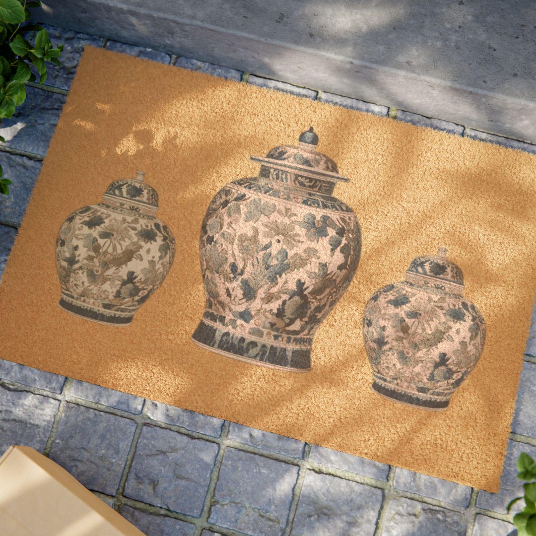 Door Mat Ginger Jar Joy main image 0