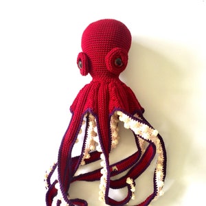 Cotton plush octopus / Cotton Octopus amigurumi