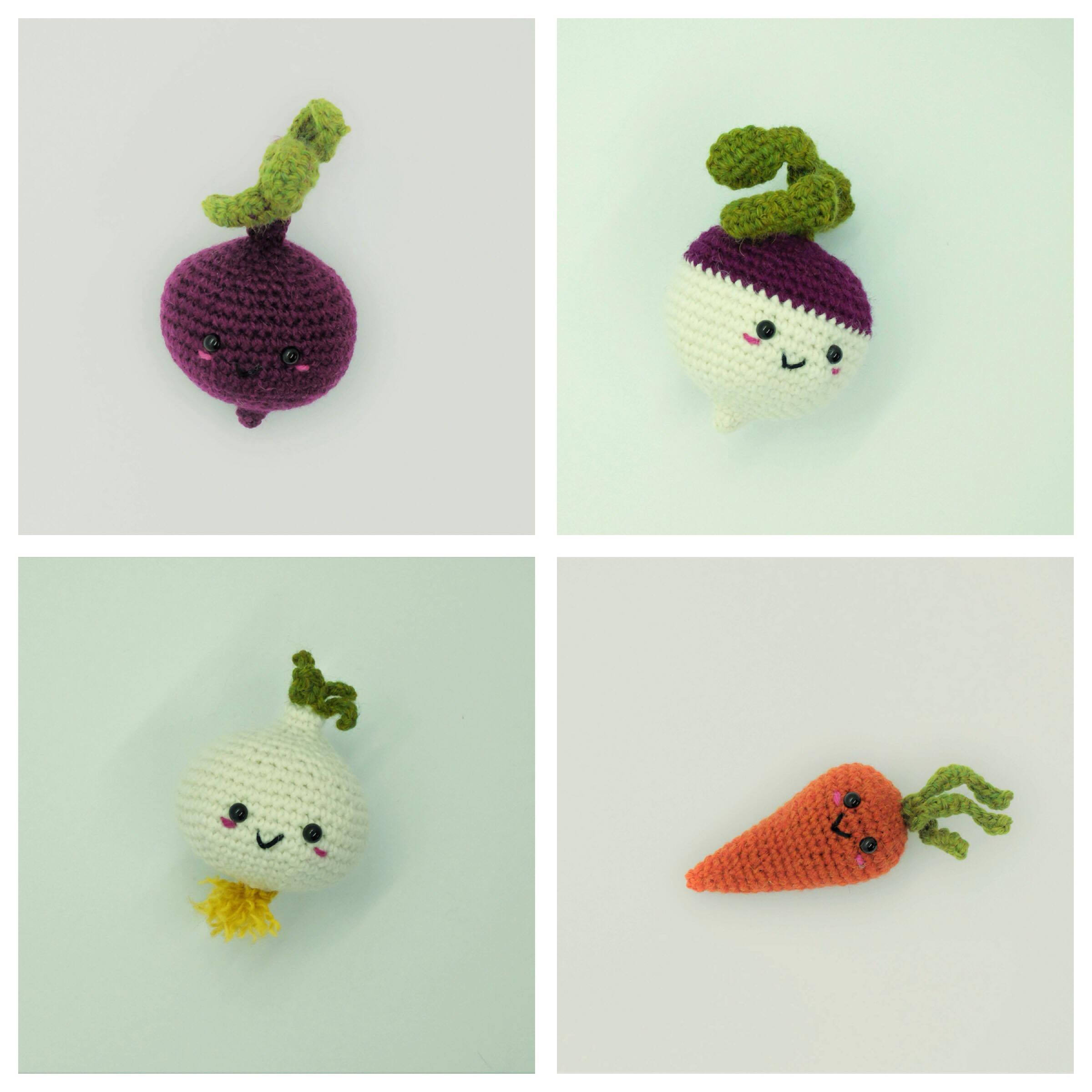 5 Fruit & Veg Happy Chenille Amigurumi Book – Stix