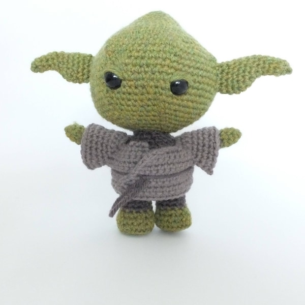 Yoda wool plush / Yoda amigurumi