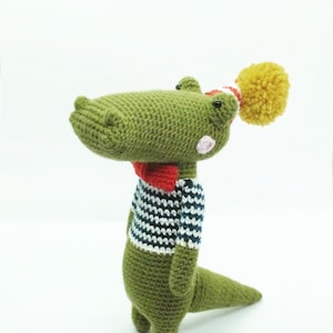 Wool crocodile / amigurumi crocodile