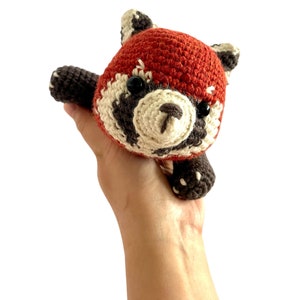 Red panda in wool / Red panda amigurumi
