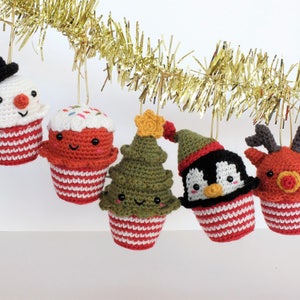 Whole lot of wool Christmas tree decorations / Christmas tree ornaments amigurumi Full Pack